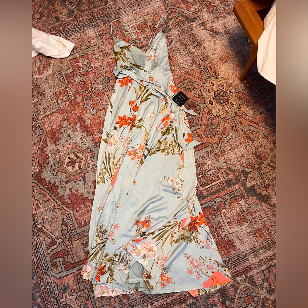 Lulus Floral Wedding Guest Dress | NWT